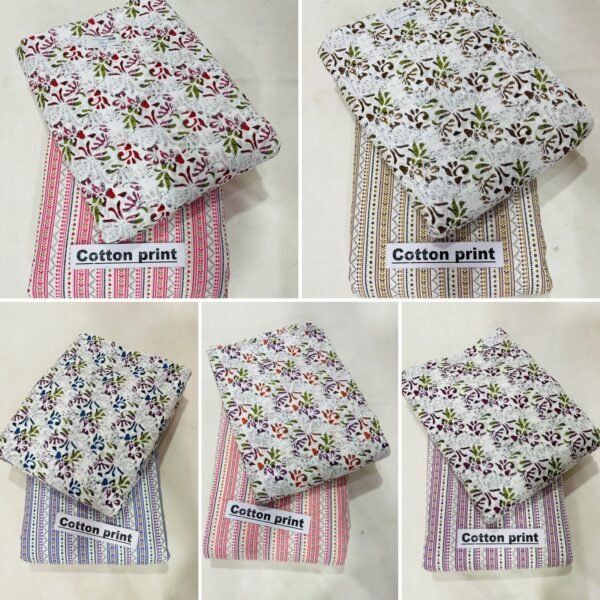 cambric cotton dress material