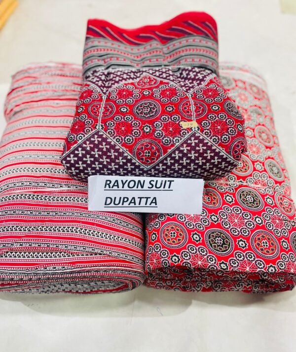 cotton rayon suit dupatta salwar wholesale