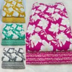 cotton foil print fabric