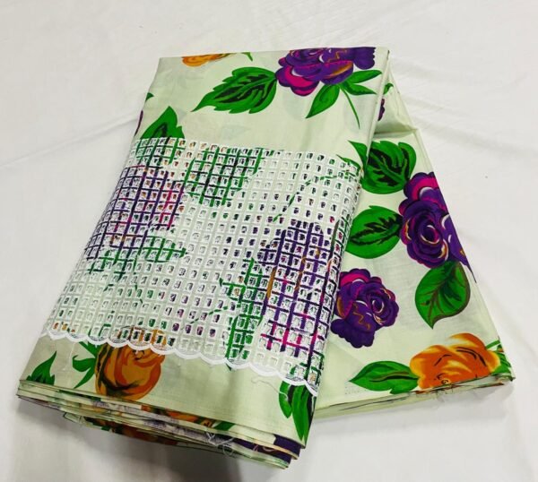 Discount chikan cotton fabric wholesale