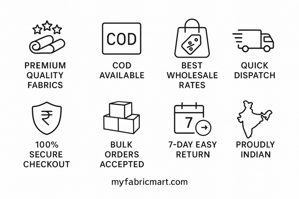 COTTON CAMBRIC FABRIC IN WHOLESALE